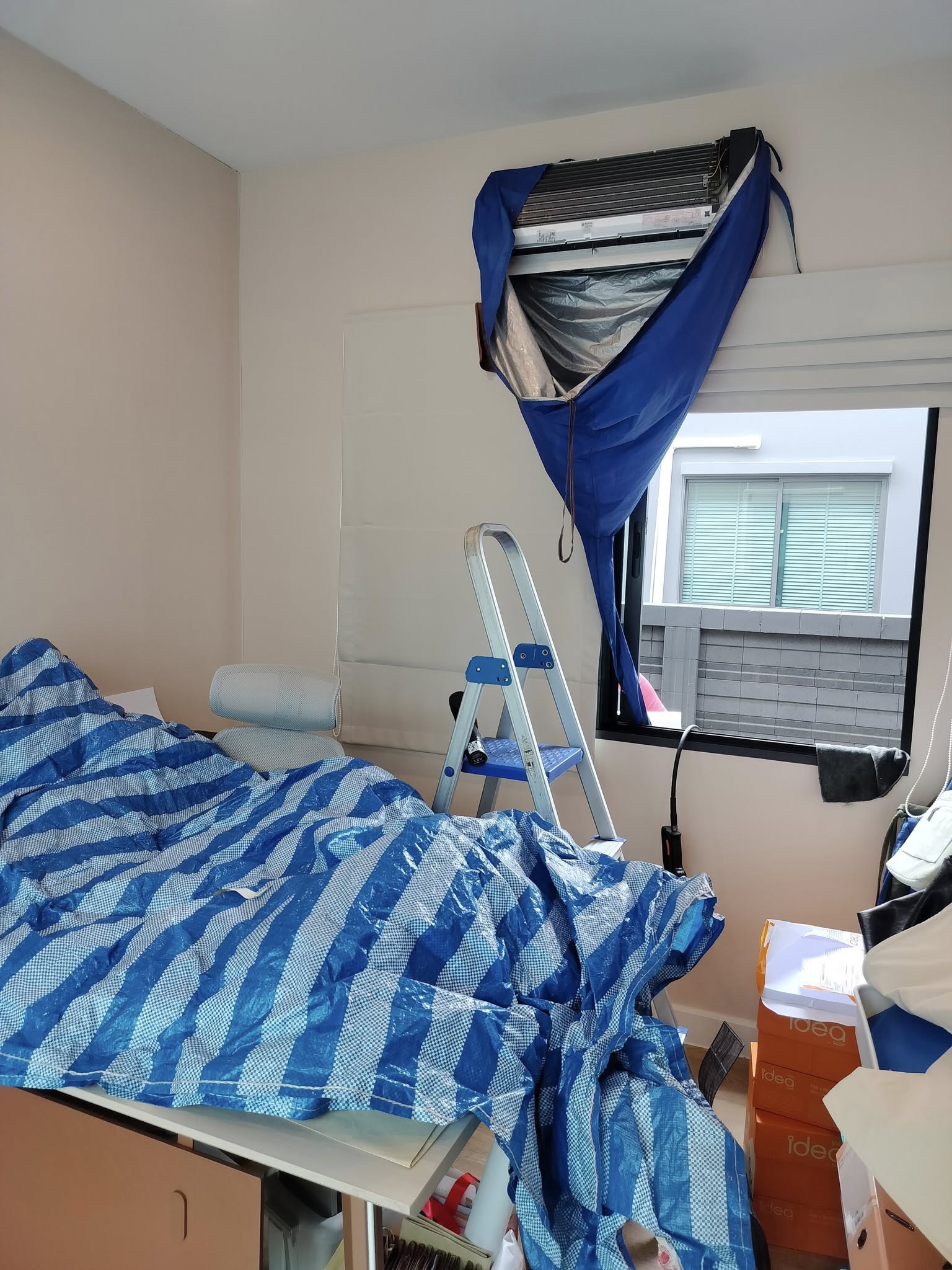 ผลงานติดตั้ง/ซ่อม/ล้างแอร์ 32