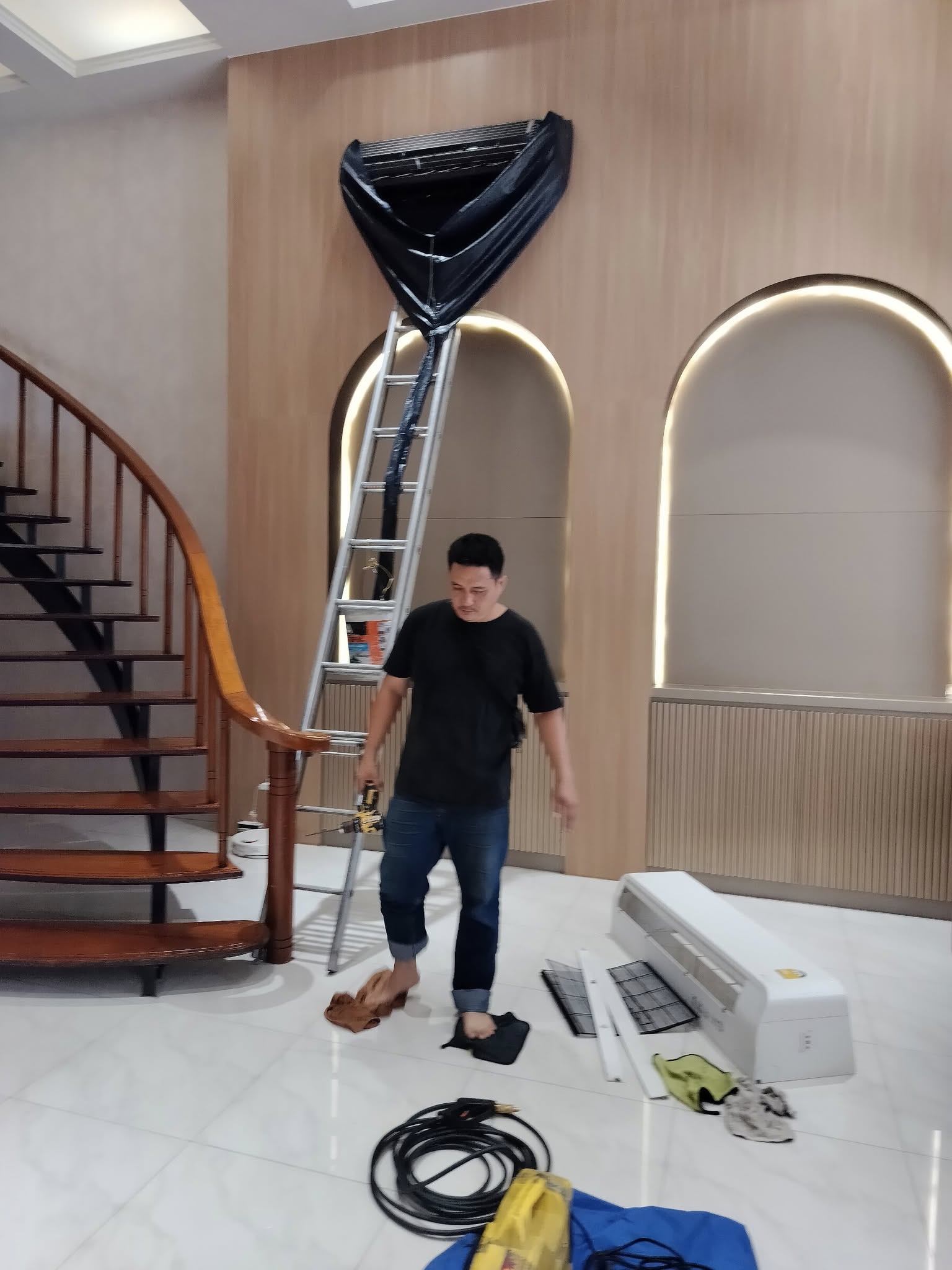 ผลงานติดตั้ง/ซ่อม/ล้างแอร์ 34