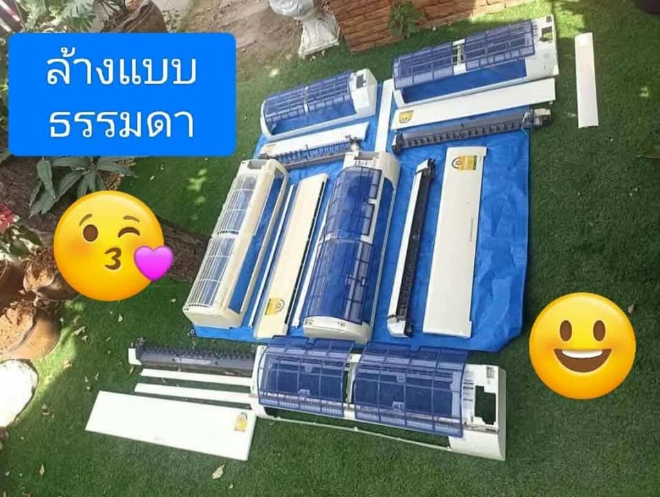 ผลงานติดตั้ง/ซ่อม/ล้างแอร์ 4