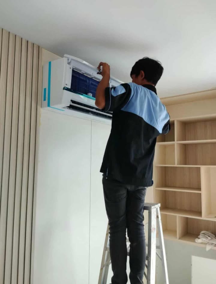 ผลงานติดตั้ง/ซ่อม/ล้างแอร์ 18