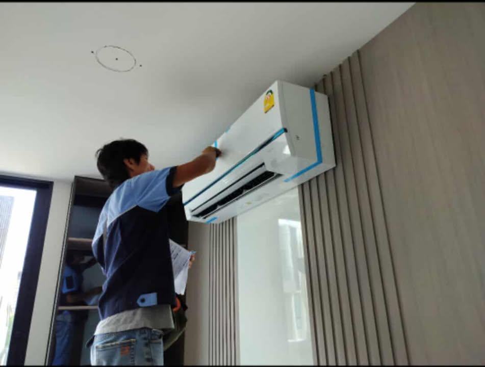 ผลงานติดตั้ง/ซ่อม/ล้างแอร์ 28